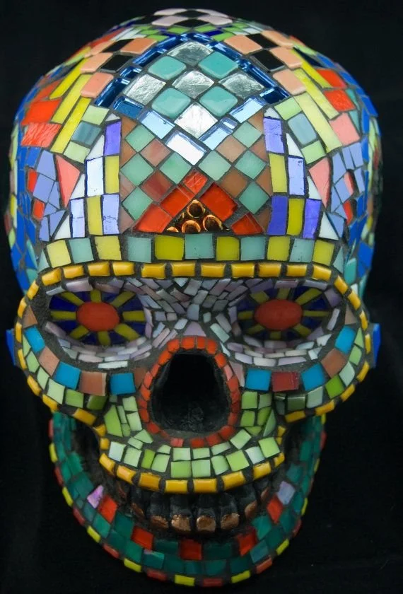 XODAS マ-ブル Marble ボロシリケイトガラス　Bob Skull Sonoligo（ソノリゴ） | KOBEとんぼ玉ミュージアム：開館20周年記念